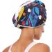 Colorful Skates Hair Towel 2 Pack - Super Absorbent Quick Dry Hair Turbans for Women & Girls - Buy Online on GoSupps.com