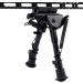 Pinty Tactical Rifle Bipod | Picatinny Rail Compatible | Adjustable Height | Hardened Steel & Aluminum - Buy Online on GoSupps.com