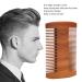 Australian Rosewood Double Sided Lice & Beard Comb | Fine Toothed Grate Comb for Grooming | International Shipping - Buy Online on GoSupps.com