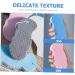 Belliffy 4pcs Bath Sponge Body Scrubber for Kids - Exfoliating Spa Shower Tool for Infants - PVA Soft Material - Buy Online on GoSupps.com