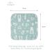 Buy Kindsgard Washcloths Vaskedag 12-Pack Mint - Soft Baby Essentials - 100% Cotton 20x20 cm - Perfect for Newborns - International Shipping Available - Buy Online on GoSupps.com
