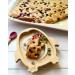 Bamboo Baby Plate with Suction Cup - Non-Toxic Penguin Orange Plate for Toddlers | Eco-Friendly Baby Food Solution - Buy Online on GoSupps.com