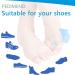 Pedimend Big Foot Display Protection Film & Pain Relief: 2 Pair Gel Toe Spreader & Inflamed Ball of Foot Support Sleeve - Buy Online on GoSupps.com