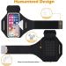 Sports Hardship Headphones Pocket - 3D Cell Phone Bracelet Holder for Running & Jogging | Compatible with iPhone 15/14/12 Pro Max & Samsung Galaxy S22/S21 - Black - Buy Online on GoSupps.com