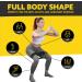 Fabric Resistance Bands for Legs - Workout Bands Resistance Bands for Men and Women - Booty Bands for Working Out - Exercise Bands Resistance Bands Set - Elastic Bands for Exercise (Grey) - Buy Online on GoSupps.com