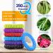 20 Pack Waterproof Mosquito Bracelets for Kids & Adults - Deet-free Natural Wrist Bands with 4 Patches - Buy Online on GoSupps.com