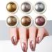 Chrome pour les ongles poudre de paillettes ongles - Paillettes Femmes Fingernail Pigment - Shimmer Nail fournit de la poudre pour le festival les rencontres le maquillage l'Halloween 01 UN - Buy Online on GoSupps.com