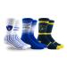 PKWY Unisex Brewers Baseball Team 3-Pack Crew Socks X-Large Team Crew