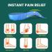 Plantar Fasciitis Heel Insert for Women | Welnove Heel Cup & Arch Support - Pain Relief Cushion for Flat Feet - Size S (Women 6-10 / Men 5-8 - Buy Online on GoSupps.com