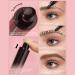 Eyebrow Tint Brush Bross Brush Eyebrow Mascara Proof of Eyebrow Color Stains Long Lasting Eyebrow Color Eyebrow Color Angled Eyebrow Brush 01 - Buy Online on GoSupps.com