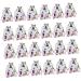 KALLORY 30pcs Christmas Candy Bag Candy Bags Candy Storage Bags Candy Container Drawstring Bags Fine