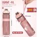 Codicile 1L BPA-Free Drinking Bottle | Sport Spout Water Bottle for Gym School Office & Travel - Ros golden Pink - Buy Online on GoSupps.com