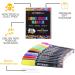 GOTIDEAL Liquid Chalk Markers 12 Colors - Premium Neon Window Pens with Metallic Shades - Painting & Drawing for Kids and Adults - Bistro & Restaurant Wet Erase - Reversible Tip - 12-Color 12 Count - Buy Online on GoSupps.com