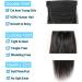 Hair Buns Hair Piece Long Straight Ponytail Real Hair Wrapped Ponytail Hair Extensions Barrettes for Black Women Natural Black 8-24 Inch Hair Accessories For Girls (Color : Straight Size : 8inch) 8inch Straight - Buy Online on GoSupps.com