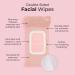 MCoBeauty Everyday Face Wipes - 25 Pack Double-Sided Travel-Friendly Vegan & Cruelty Free with Vitamin C Aloe Vera & Vitamin E - Buy Online on GoSupps.com