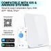 MPBEKING Bluetooth Digital Bathroom Scale - High Accuracy, Easy-to-Read Backlit Display, Round Corner Design - 400 lb Capacity - White - Buy Online on GoSupps.com