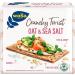Wasa Crunchy Twist Oat & Sea Salt, Whole Grain Cracker with Oatmeal, Oatmeal & Sea Salt, 265g + Italian Gourmet Polpa di Pomo