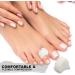 Mars Wellness Gel Toe Separator & Spacers - Bunion & Hammer Toe Corrector - 4 Pack - Small - White - Buy Online on GoSupps.com