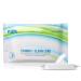 Nitras Clean Care Moist once washing gloves with aloe vera & chamomile for face body hands - 8 particularly soft & heated towels size 23 x 14 cm