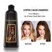 Natural Coffee Hair Color Shampoo - Instant Dye for Men & Women - Long Lasting 500ML - Safe & Easy to Use - Buy Online on GoSupps.com
