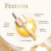Indulgeo Essentials 24K Rose Gold Beauty Oil - 6ml | For Uneven Skin Tone Dullness & Finelines | Anti-Aging Lightweight Makeup Face Primer | Made with 24k Gold Flakes Rosehip Oil & Vitamin C & E - Buy Online on GoSupps.com
