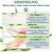 P-Beauty Footmaster Aloe - Intensive Foot Care Peeling Socks | Remove Rough Skin Cracks & Calluses | 5 Pairs for Silky Soft Feet - Buy Online on GoSupps.com