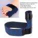 Toe Fixator Bunion Corrector Brace - Blue | Orthopedic Support for Toe Fracture & Curvature Correction - Buy Online on GoSupps.com