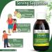Herbion Naturals Sugar Free Cough Syrup with Stevia - 5 fl oz | Soothes Sore Throat, Boosts Immune System - Buy Online on GoSupps.com