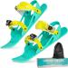 UPBUD Adjustable Short Mini Ski Skates - Winter Snowskates for Adults | Green Outdoor Ski Shoes for Sport Skiing - Buy Online on GoSupps.com