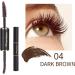 Volumizing MascaraWaterproof Double Sided Eyelash Mascara for Women Eyelash Makeup Tool Long Lasting for Party Vacation Travel School Business - Buy Online on GoSupps.com