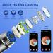 Ear Wax Removal Tool - 360 Visual Ear Cleaning Kit with Camera & 6 Silicone Covers - Effective Ear Wax Cleaner & Removal Tool Best Earwax Removal Kit - Buy Online on GoSupps.com