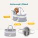 Cradle Star Diaper Caddy Organizer - 100% Cotton Rope Baby Basket with Compartments - Elephant Gray - Buy Online on GoSupps.com