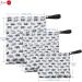 Waterproof Wet Bag Set for Diapers & Kindergarten - 4 Pack Rhino Design | Perfect for Travel & Laundry - Buy Online on GoSupps.com
