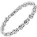 MagnetRX Women's Magnetic Therapy Bracelet for Arthritis & Carpal Tunnel Pain Relief - Adjustable Silver Crystal Bracelet with Sizing Tool - Buy Online on GoSupps.com