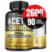 5in1 Acetyl L-Carnitine Complex Capsules - 2600mg Daily - Body Brain & Immune Health Support - Combined Alpha Lipoic Acid Green Tea Green Coffee Bean & Raspberry Ketones - 90 Counts for 3 Months