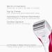 Panasonic ES2207P Women's Electric Shaver Cordless 3 Blade Razor with Pop-Up Trimmer | Close Curves | Wet Dry Operation | Independent Floating Heads - Buy Online on GoSupps.com