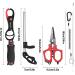 Swiss+Tech 3-Piece Fishing Tools Kit: Fish Lip Gripper, Braided Line Scissors, Hook Remover | Retractable Lanyard | Perfect Gifts for Anglers - Buy Online on GoSupps.com