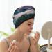 Buy Lake and Sunset Coral Velvet Dry Hair Cap Ideal for Home Travel Pool Parties Beaches & Baths | Quick-Dry Hair Accessories - Buy Online on GoSupps.com