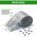 LONGKING 1888 Pieces Self-Adhesive Mirror Tiles - Square Mirror Stickers Mosaic Tiles for DIY Craft Decoration - Disco Ball Tiles in Silver | 1888 Pcs - Buy Online on GoSupps.com