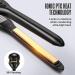 VANESSA PRO Pencil Flat Iron - 100% Pure Titanium Flat Iron for One Pass Sleek Look - Curls Beautifully & Straightens Well - 0.3 inch - Buy Online on GoSupps.com