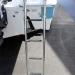 4 Step Ladder Stainless Steel Telescoping Extendable Ladder 600 Pound Capacity for Marine Yacht/Swimming Potoon Ladder