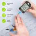 AUVON Blood Glucose Monitor Kit with 150 Strips, 50 Lancets, Lancing Device - I-QARE DS-W Diabetes Testing Kit, Portable Bag, Coding Free - Buy Online on GoSupps.com