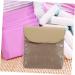 LALAFINA Mini Travel Organizer Bag for Makeup and Toiletries - Beige 13X13X2CM - Buy Online on GoSupps.com