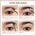 Eyebrow Tint 6g Waterproof Eye Brow Dye Brow Tint Eyebrow Gel Long Lasting Eyebrow Color Gel Eyebrow Dye Eye Brown Tint Kit Eyebrow Mascara for Chinese New Year Valentines Day Family - Buy Online on GoSupps.com