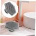 Healeved Silicone Face Brush - Exfoliator & Cleansing Scrubber for Radiant Skin - Grey 6.5x6.0x3.0CM - International Shipping Available - Buy Online on GoSupps.com