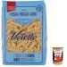Italian Gourmet E.R. Voiello Pack of 10 Fusilli Bucati Corti Pasta 100% Italian N145 500g + Italian Gourmet Polpa 400g
