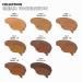 Ruby Kisses Cream Foundation 3D Face Creator - 2-Color Foundation & Concealer | Long Lasting, 12 Hour Wear, Medium to Full Coverage (Level 15) - Buy Online on GoSupps.com