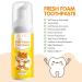 Low Fluoride Kids Foam Toothpaste - Natural Orange Flavor | Reduce Plaque - Children's Toothpaste - Buy Online on GoSupps.com
