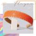Flayem Rhinestone Rainbow Headband Sparkly Glitter Padded Wide Hair Band Gorgeous Hair Accessories for Women and Girls (Orange) - Buy Online on GoSupps.com