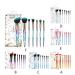 Premium Synthetic Makeup Brushes Set - Concealers Foundation Powder Eyeshadow & Lip Brushes - Double Ended - Best for All Skin Types - International Shipping Available - Buy Online on GoSupps.com
